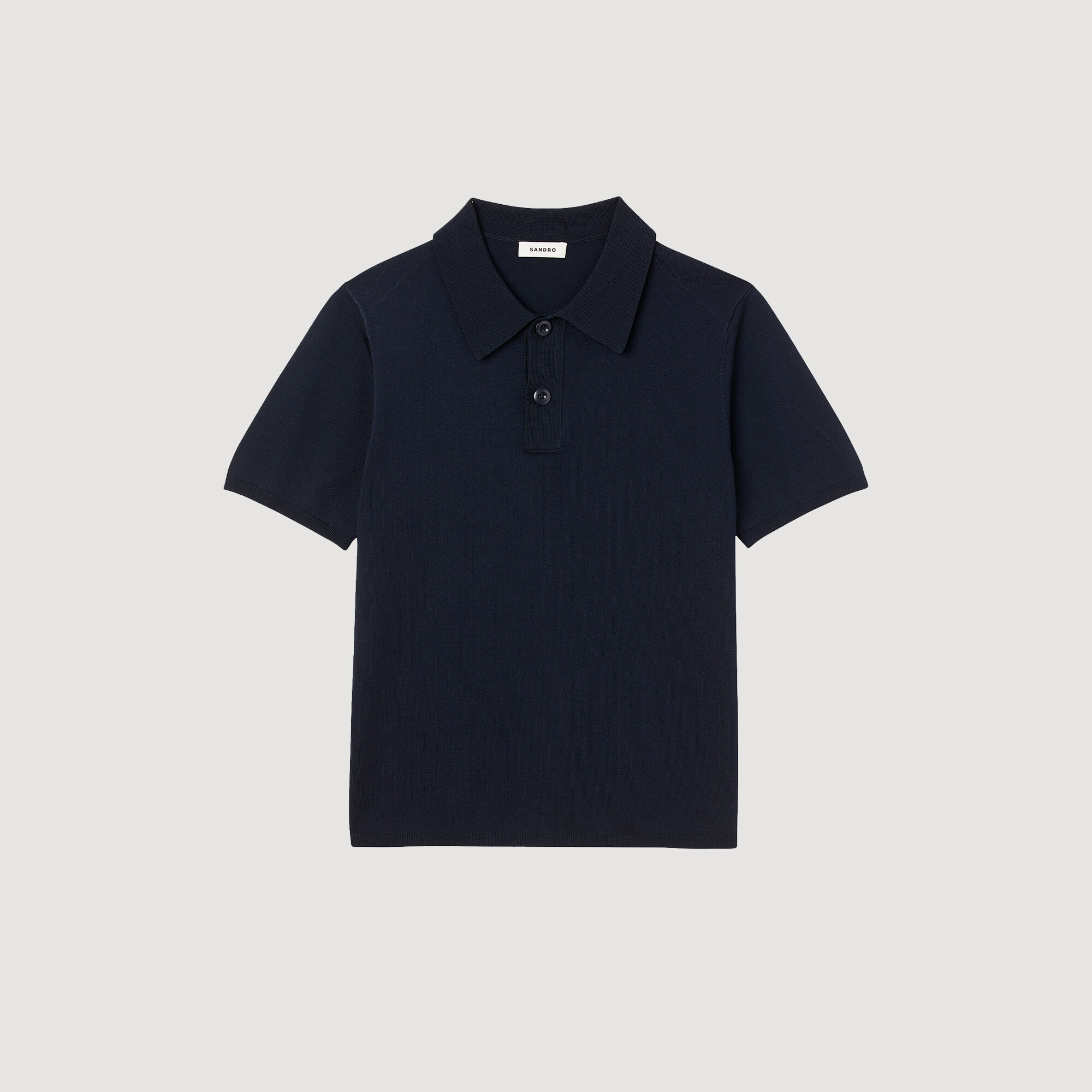 Polo de manga corta de punto