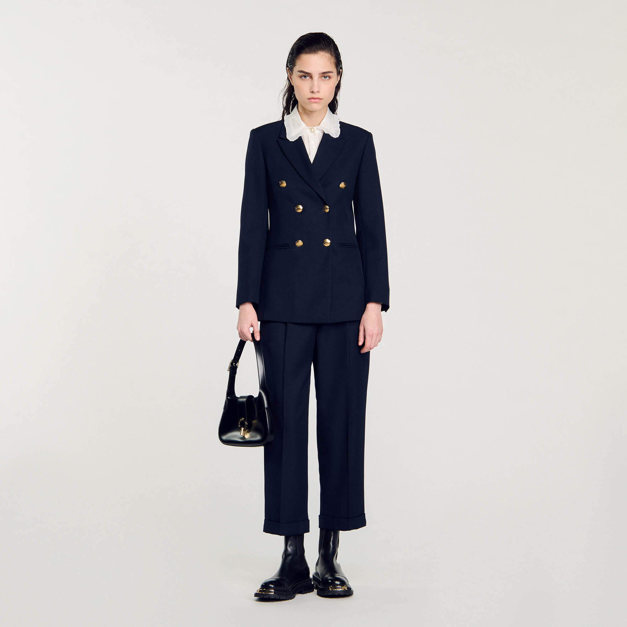 Chaqueta de sastre con doble botonadura