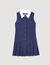 Vestido corto a rayas