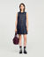 Vestido corto de denim
