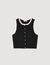 Chaqueta con detalles de ganchillo