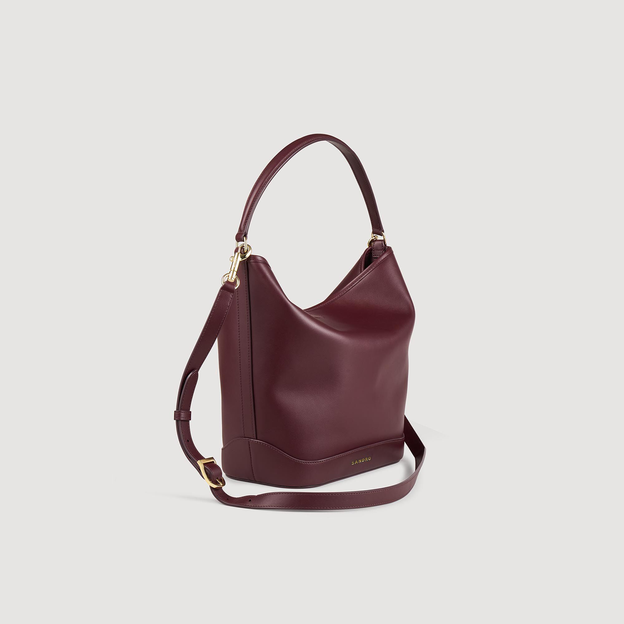 Bolso saca de cuero TANGOSO