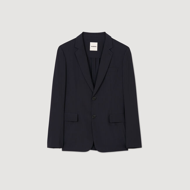 Chaqueta de traje en lana