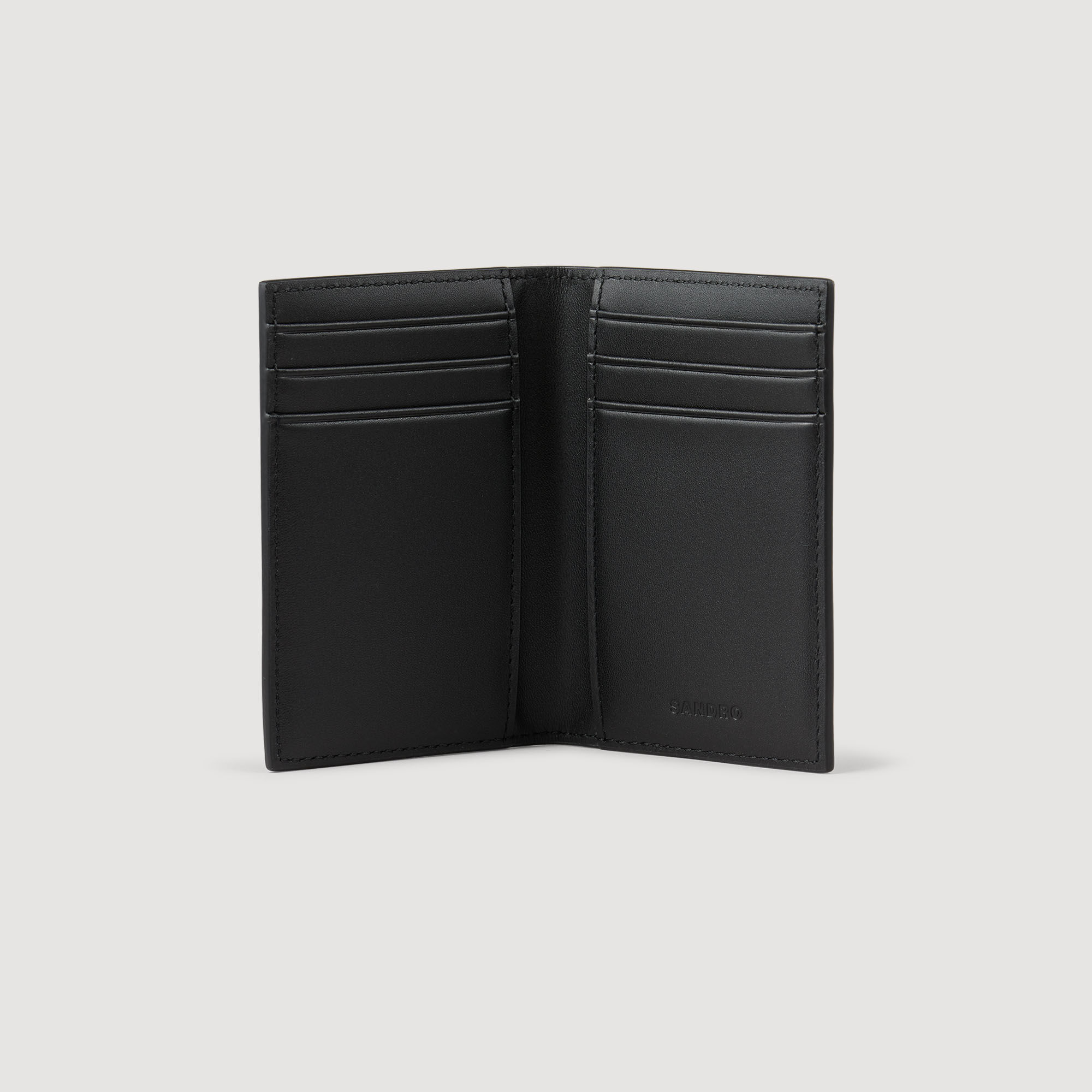 Cartera de cuero reconstituido