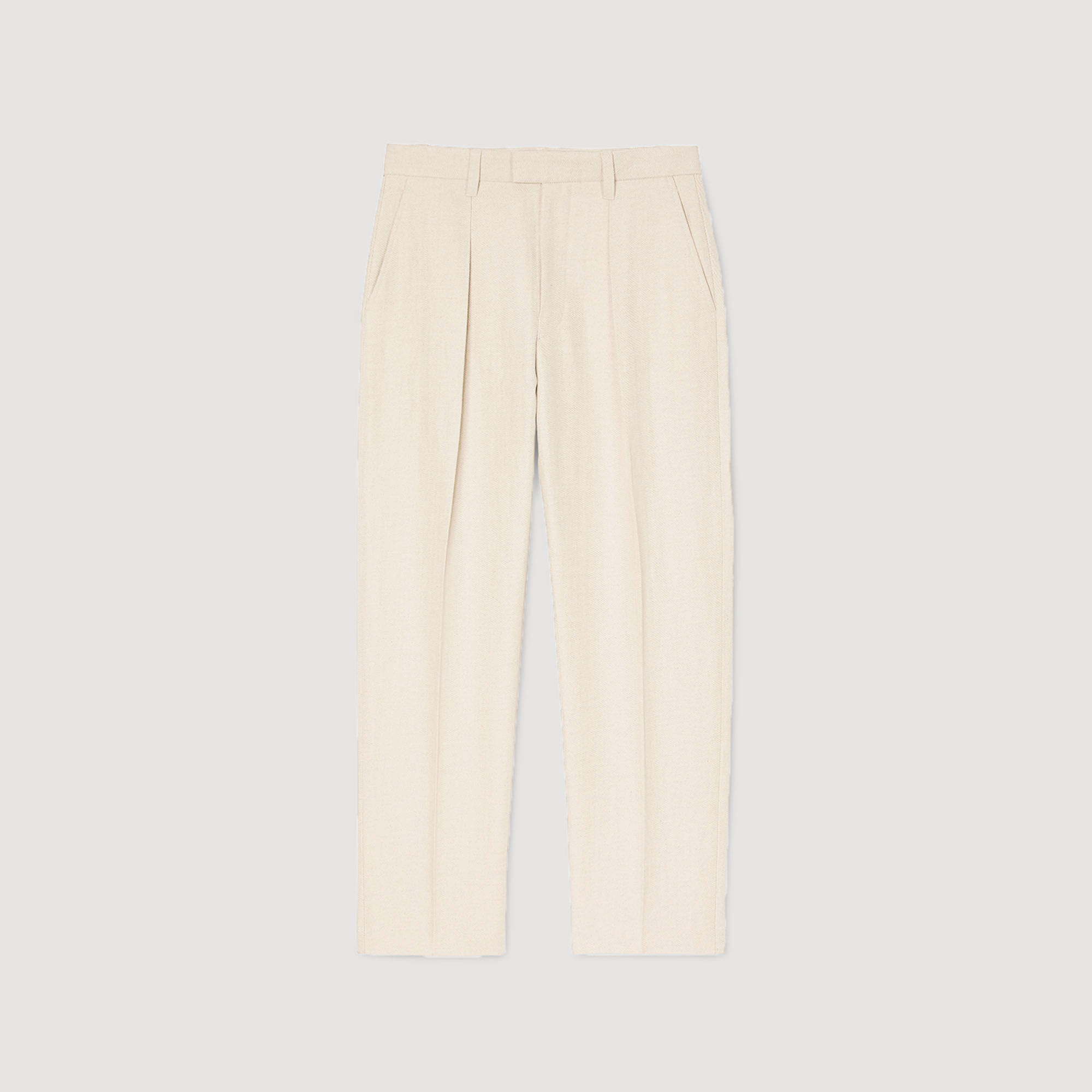 Pantalón ancho de pinzas