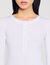 Jersey acanalado con cuello abotonado