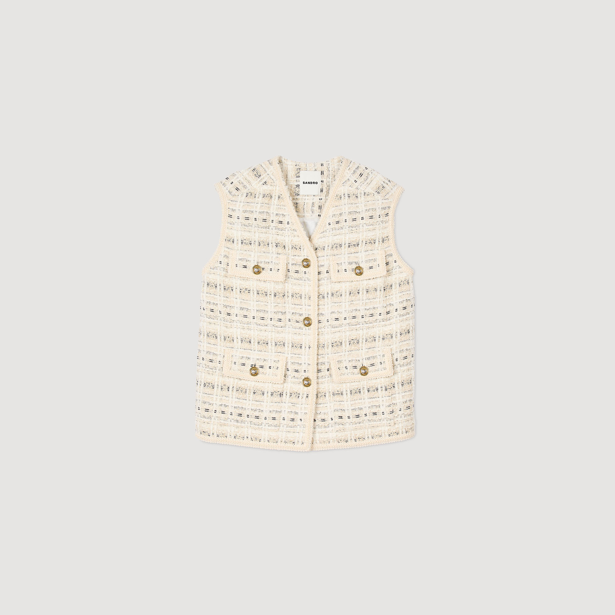 Chaleco de tweed