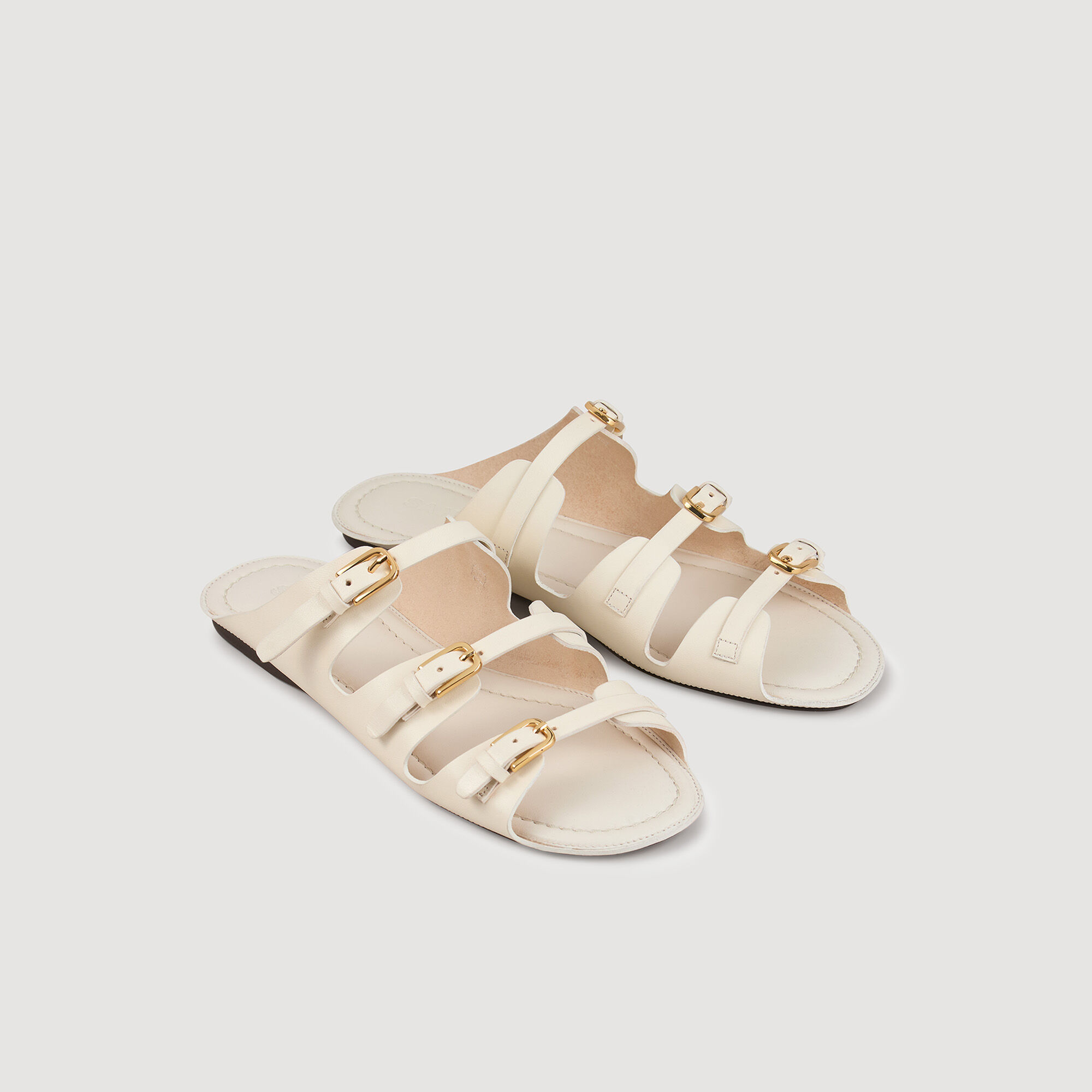 Sandalias de cuero