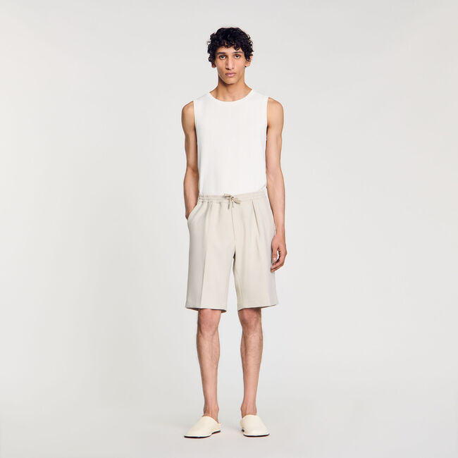 Bermudas de punto