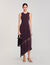 Maxivestido con flecos y cuentas