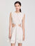 Vestido corto con recortes