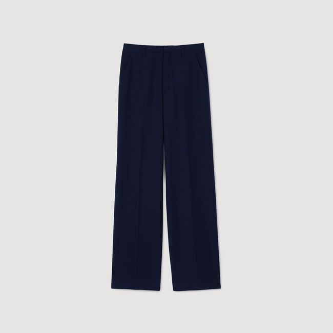 Pantalón de traje de lana