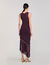 Maxivestido con flecos y cuentas