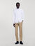 Camisa ajustada de algodón stretch