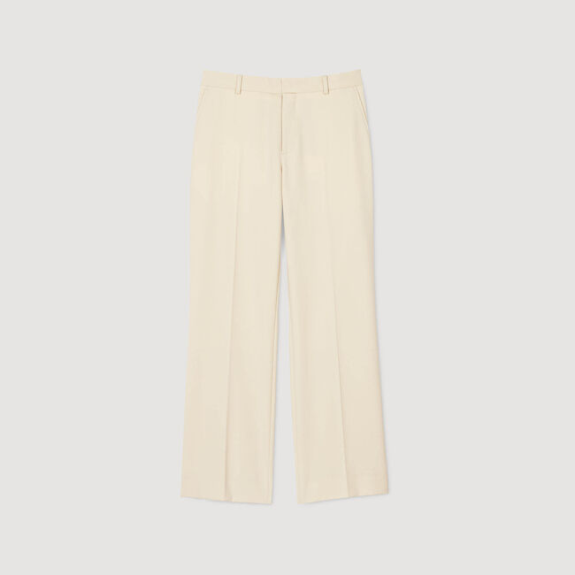 Pantalón de traje de lana