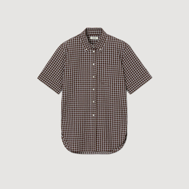 Camisa oversize a cuadros