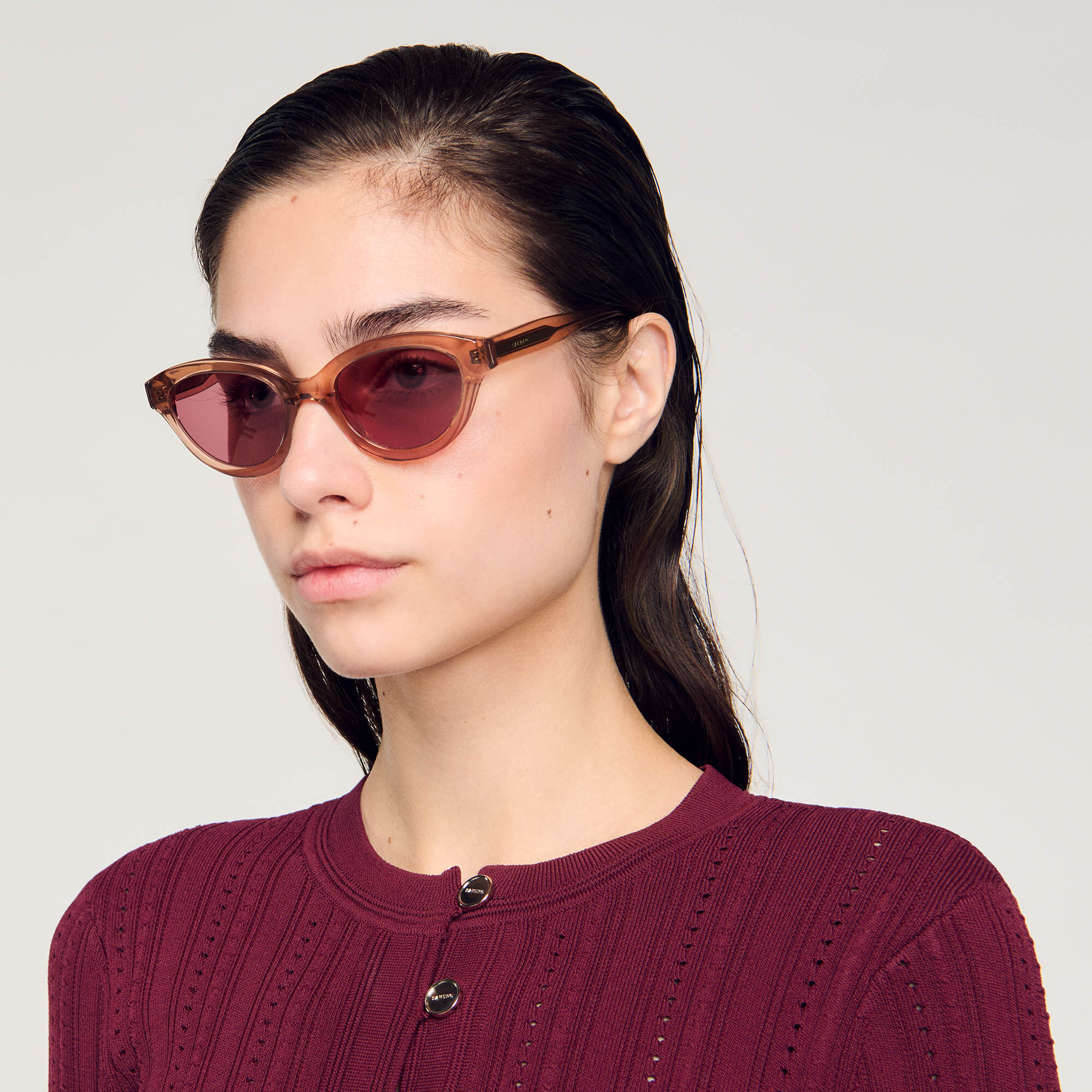 Gafas de sol con forma de ojos de gato