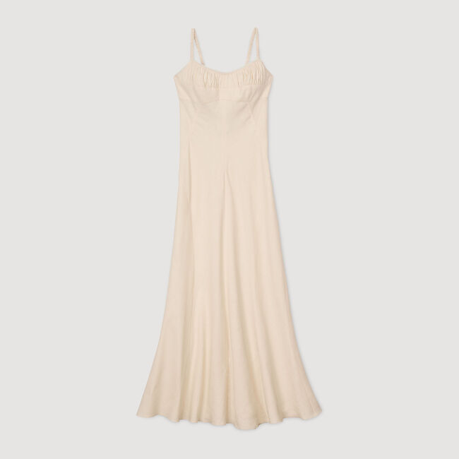 Vestido largo de tirantes