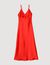 Vestido fluido sin tirantes