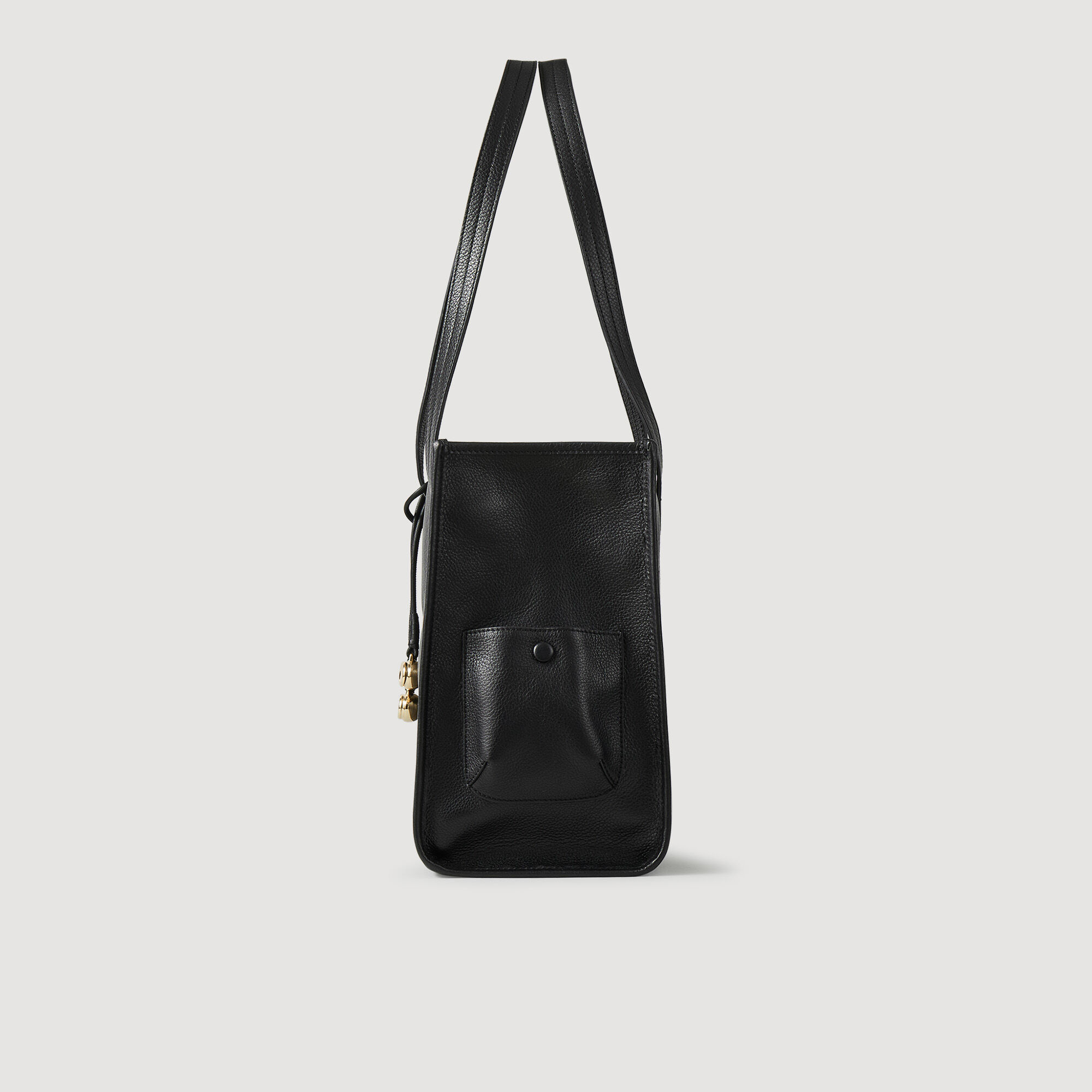 Bolso tote de cuero flexible
