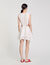Vestido corto con recortes