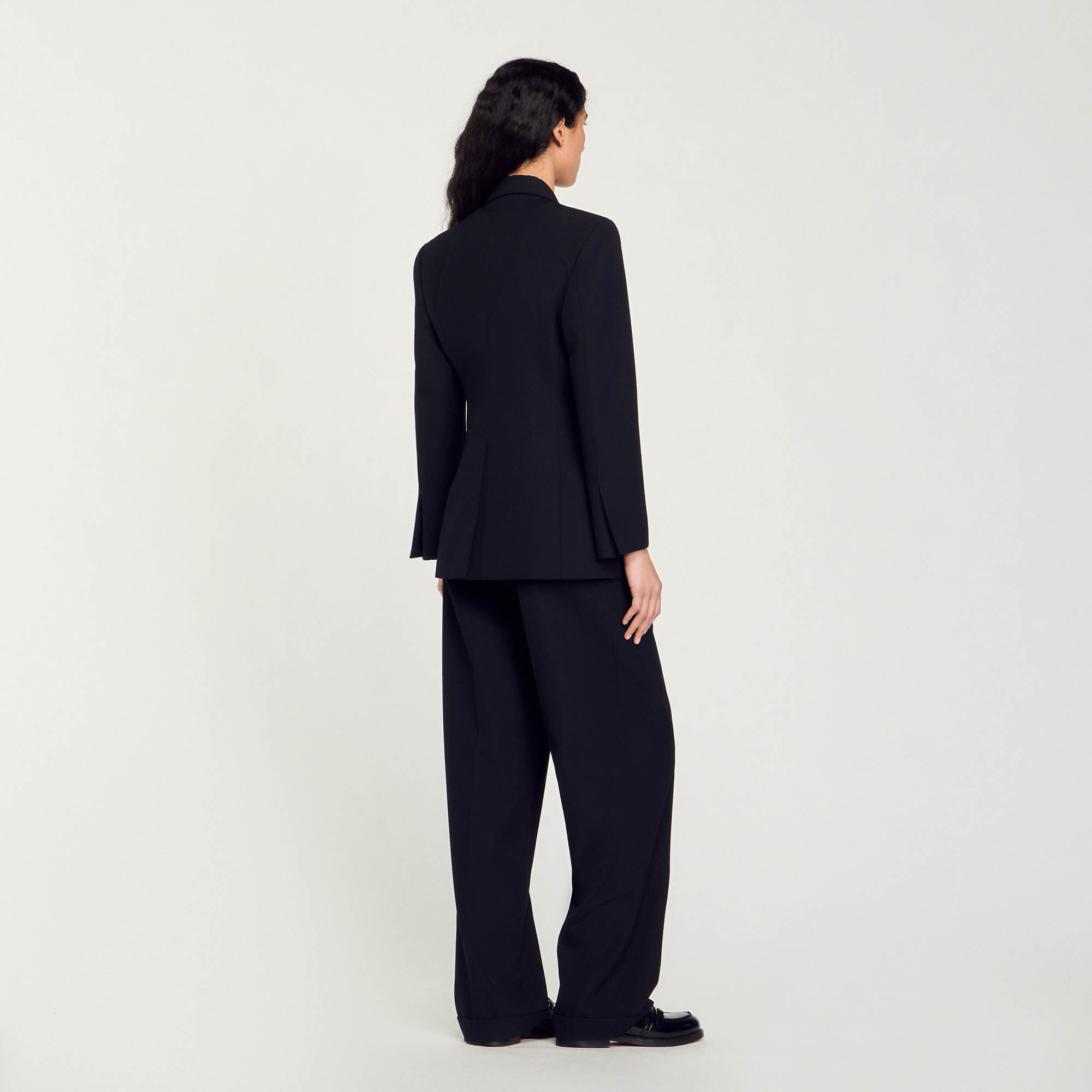 Chaqueta sastre con botonadura cruzada