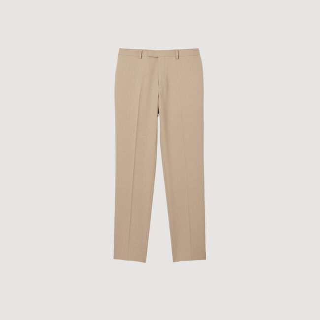 Pantalón de traje de lana