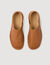 Slippers de cuero granulado