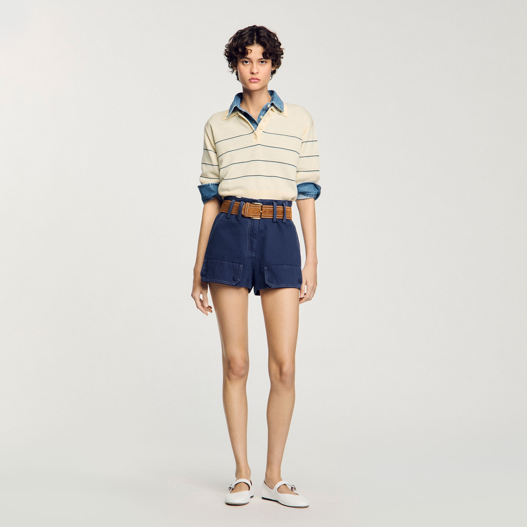 Pantalón corto cargo