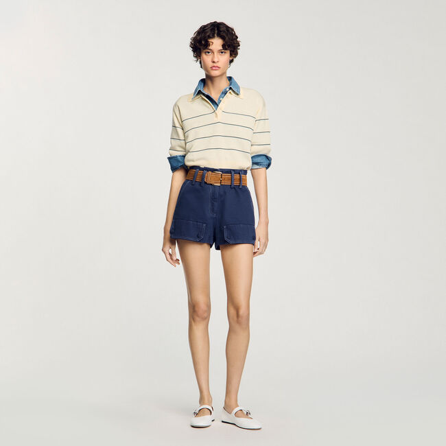 Pantalón corto cargo