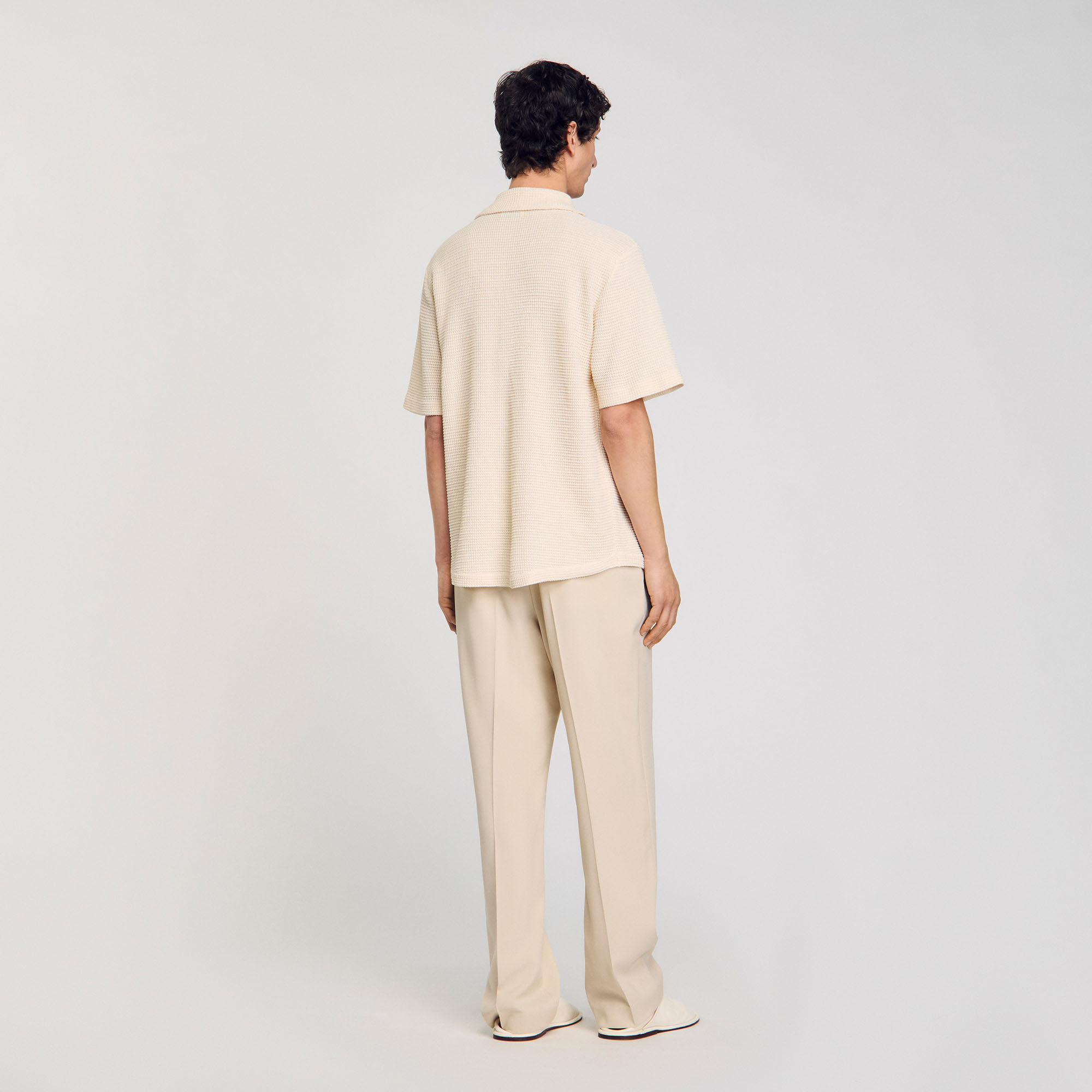Camisa de nido de abeja