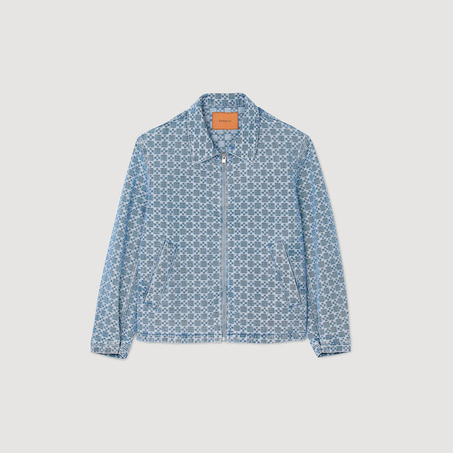 Chaqueta vaquera square cross