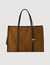Bolso tote de ante