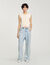 Chaleco de tweed con textura