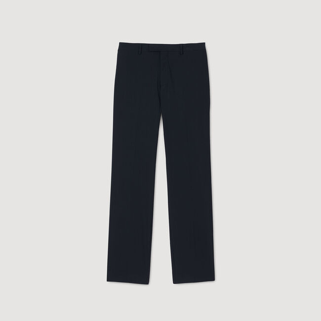 Pantalón de traje en lana