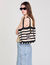 Bolso bicolor de ganchillo