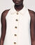 Vestido corto con cuello bebé