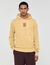 Sudadera con parche de cuero