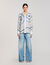 Camisa de seda con espirales