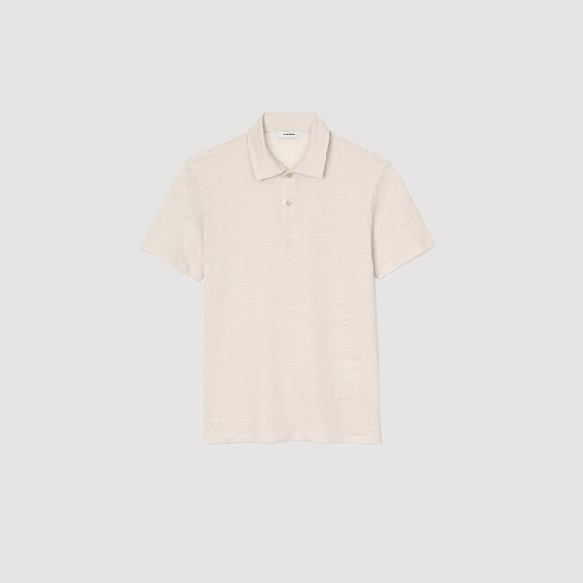 Polo de lino